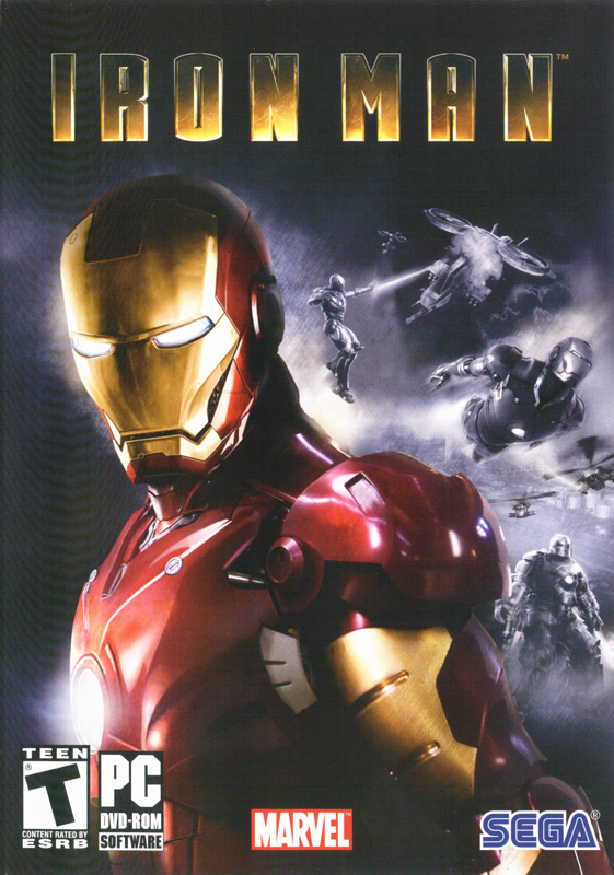 Iron Man box art for Wii
